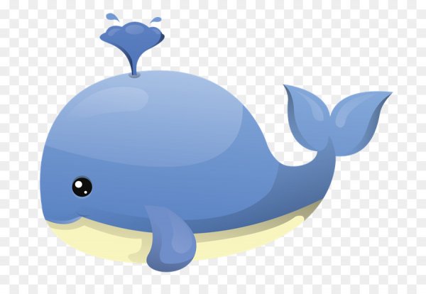 Кит из мультика