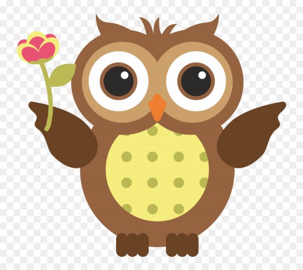 Сова из мультфильма