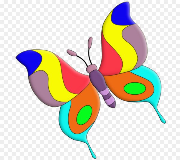 Рисование бабочки