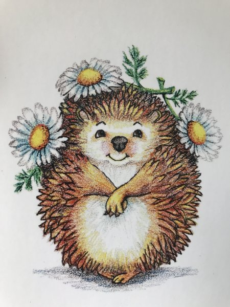 Картина Ежик