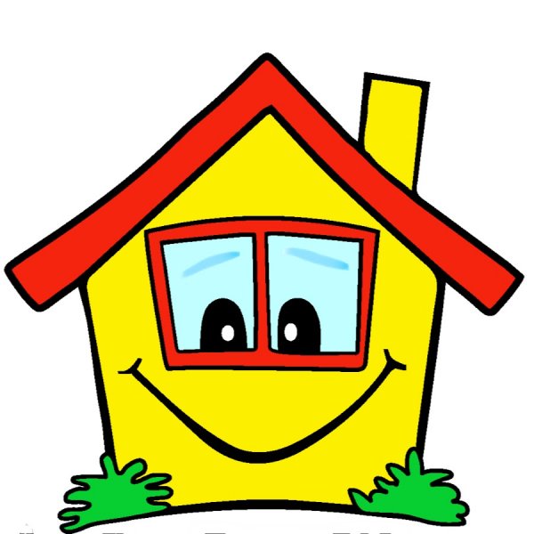 Домик нарисованный