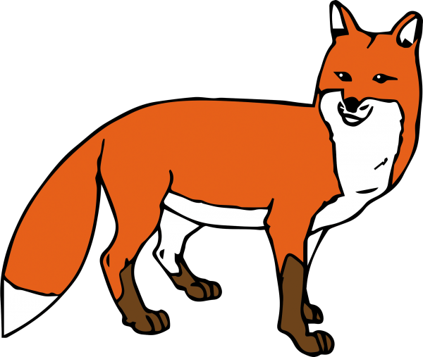 Изображение лисы для детей