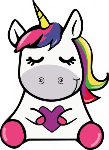Единорог рисунок