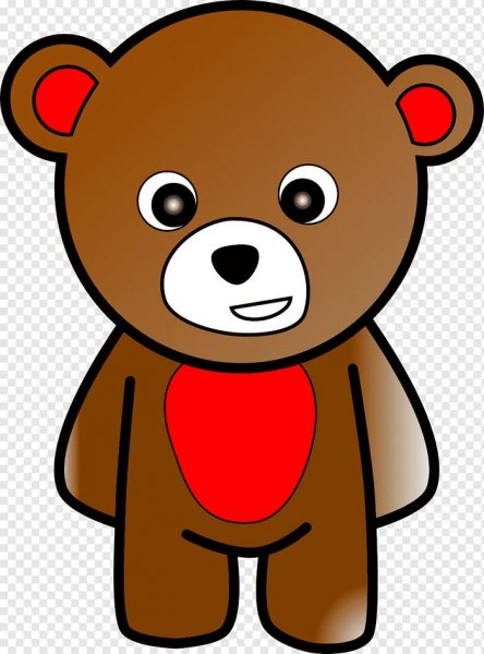 Медведь мультяшный
