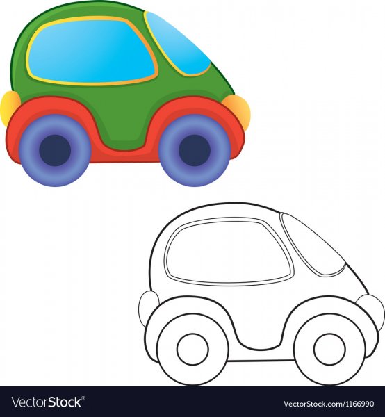 Рисование для малышей машинки