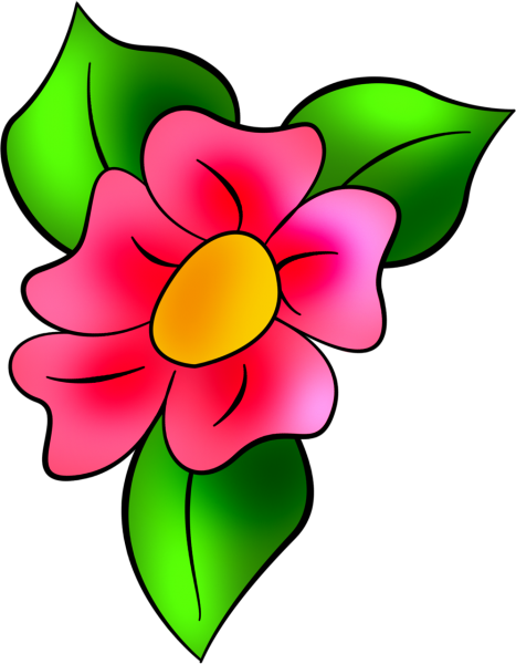 Цветок рисунок для детей