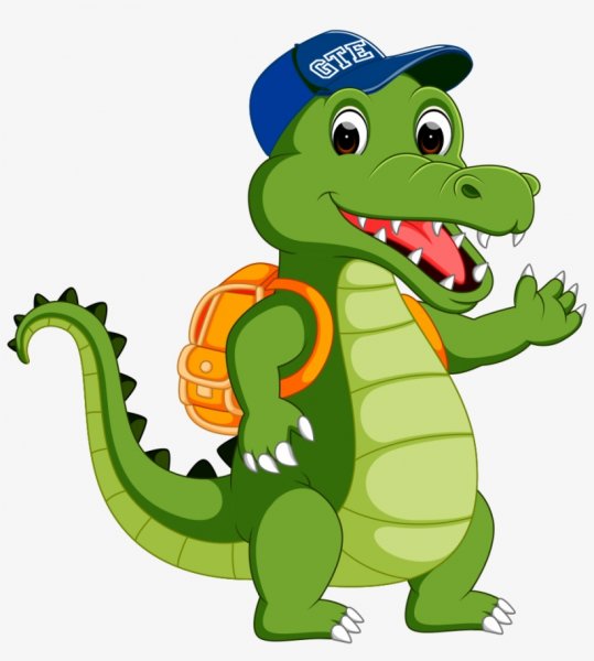 Крокодил рисунок