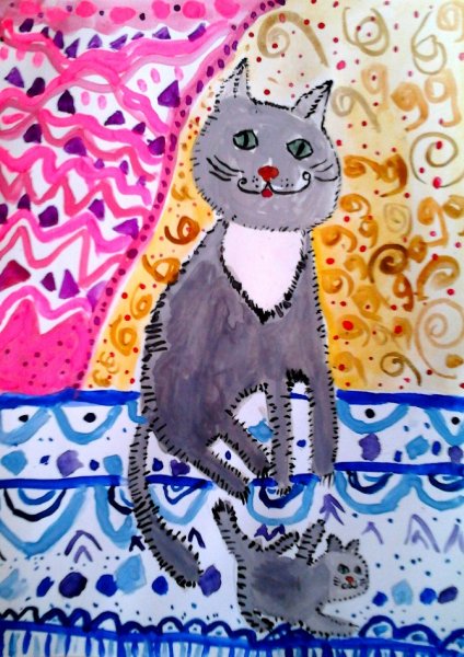 Рисование домашние любимцы