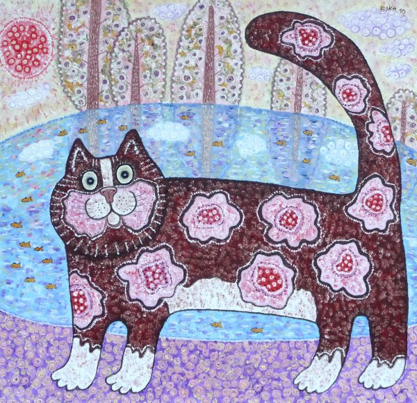 Мультяшный кот