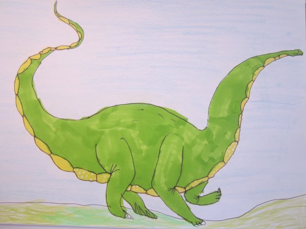 Легкий динозавр