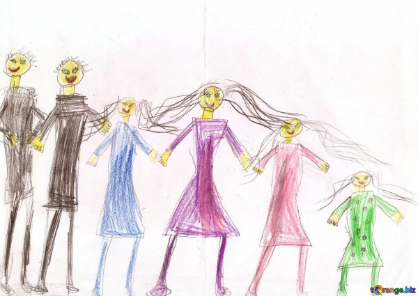 Человек рисунок для детей