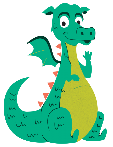 Дракоша для детей