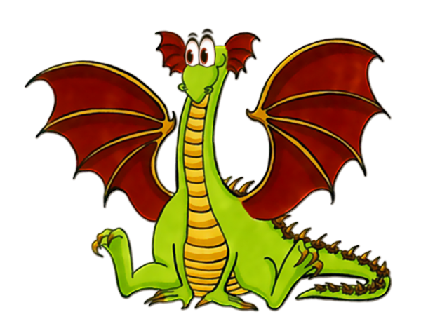 Мультяшный дракончик