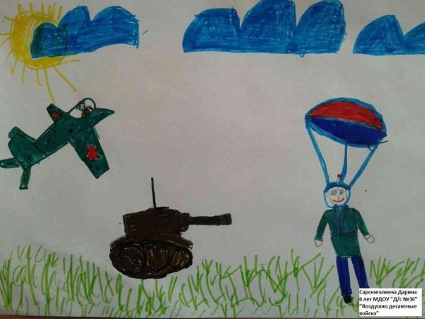 Рисование ВДВ