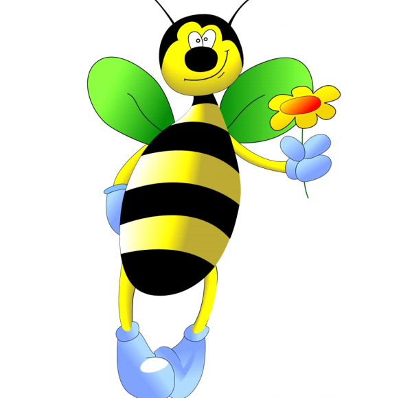 Пчелы мультяшные