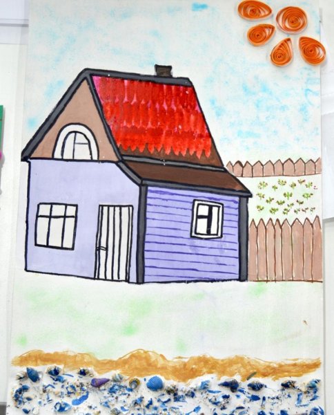 Домик для рисования