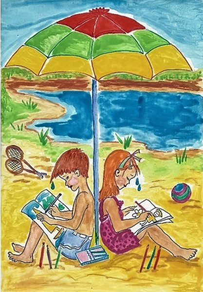 Рисунки о лете