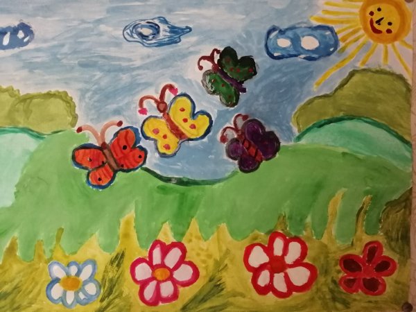 Лето глазами детей рисунки