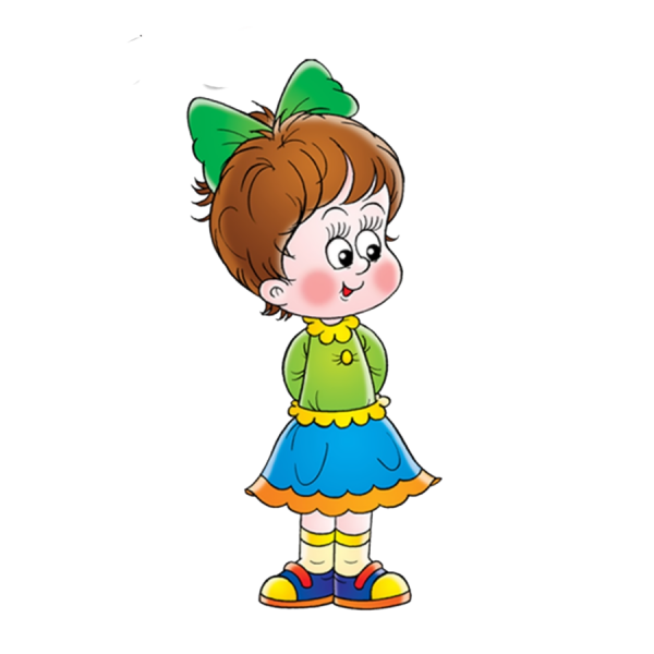 Мультяшная девочка