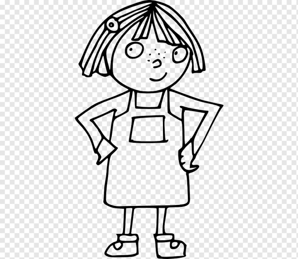 Девочка мультяшка