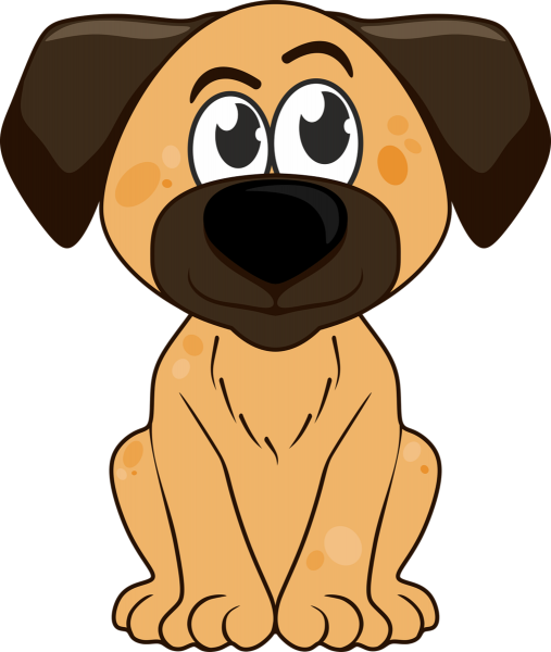 Собака рисунок