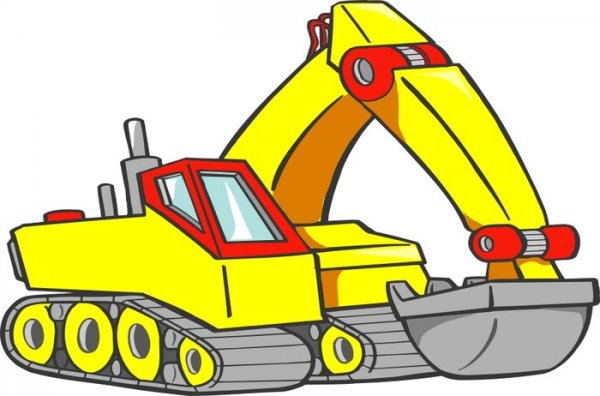 Нарисовать экскаватор