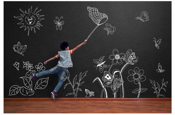 Мелом на доске