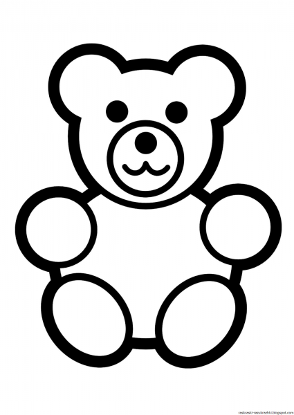 Медвежата мультяшные