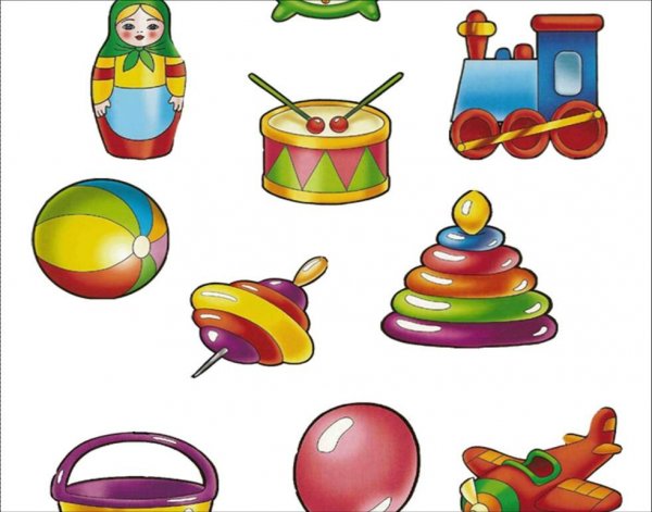 Игрушки картинки для детей
