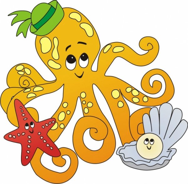 Осьминог для детей