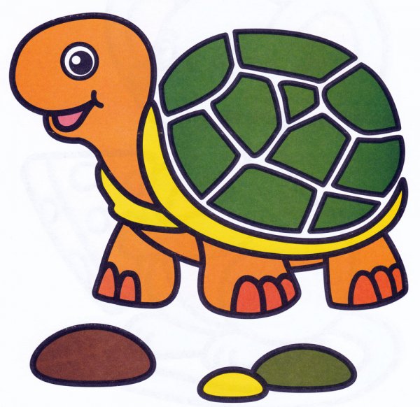 Черепахи Раскрашенные