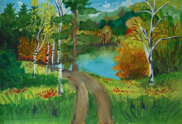 Рисунок леса