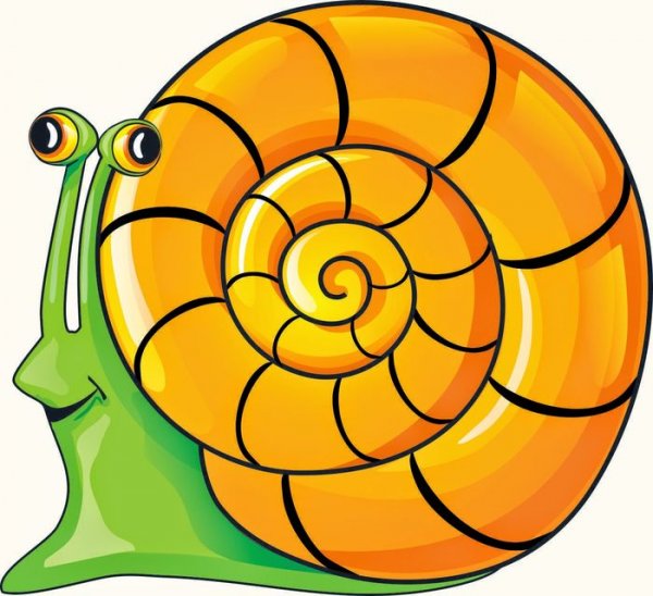 Улитка рисунок