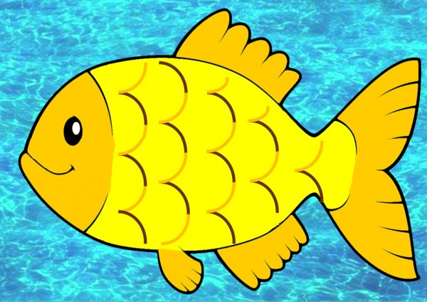 Рыбка рисунок