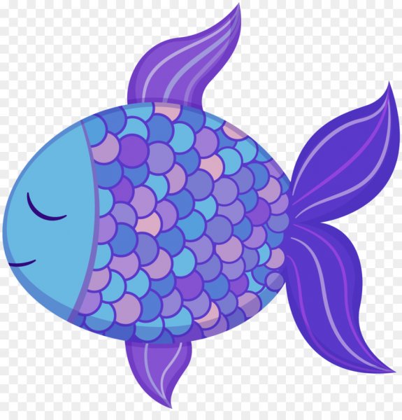 Рыбка мультяшная