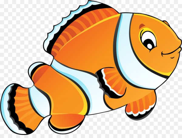 Рыба мультяшная