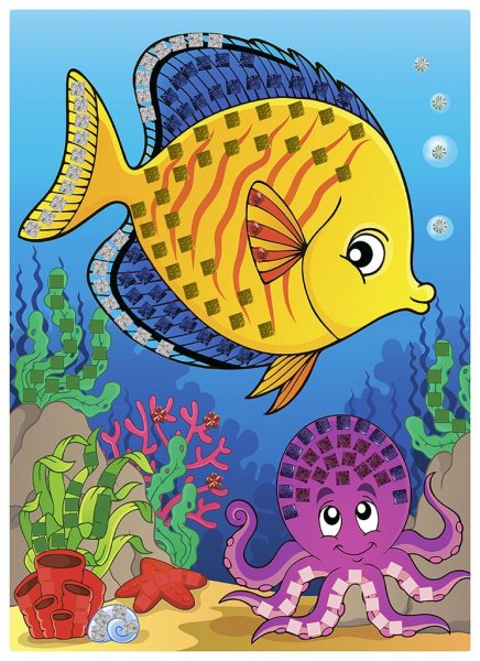 Цветные рыбки