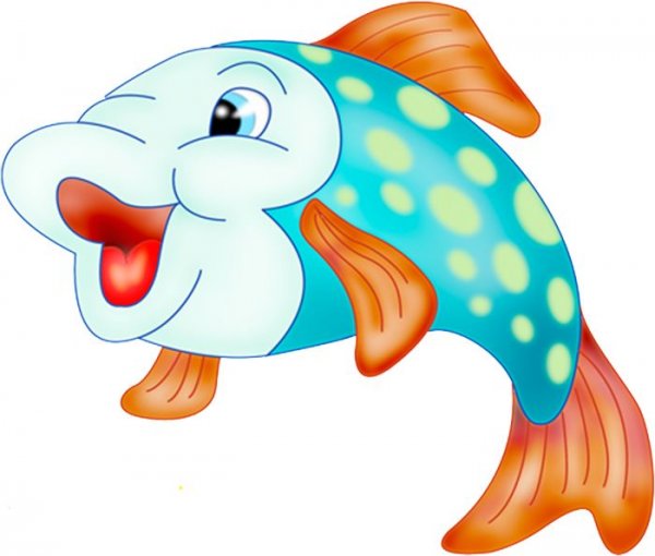 Веселая рыбка