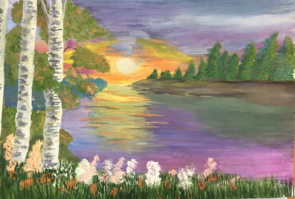 Пейзаж родной природы