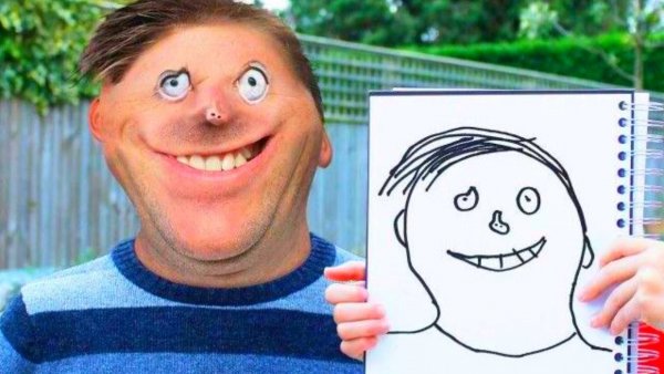 Смешные детские рисунки
