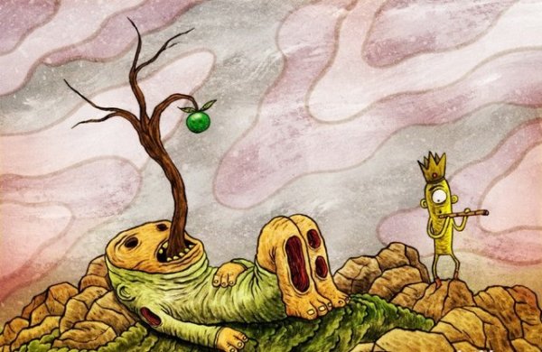 Упоротые сказочные рисунки