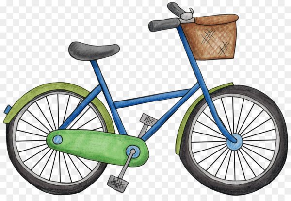 Велосипед рисунок