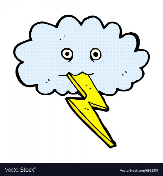 Рисуем молнию с детьми