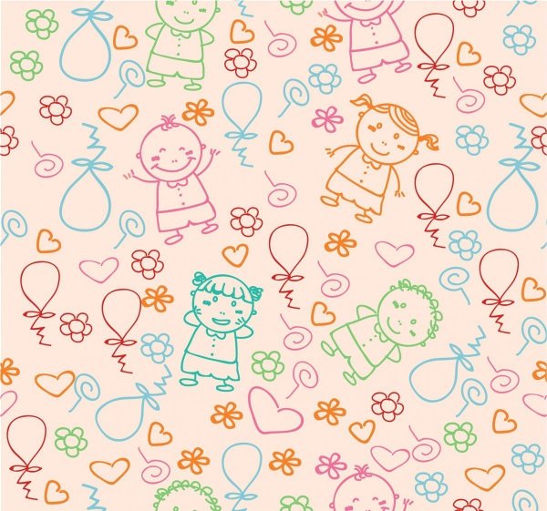 Фон детский нейтральный