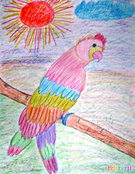 Желтоголовый попугай