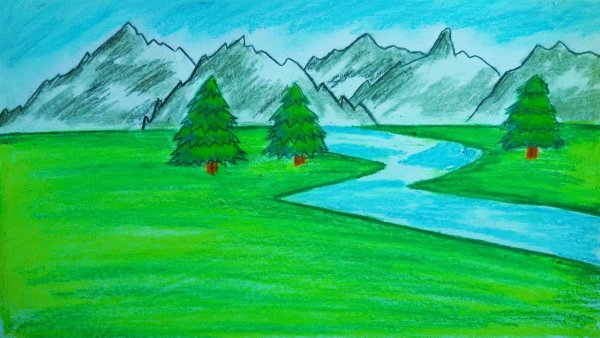 Пейзаж 2 класс