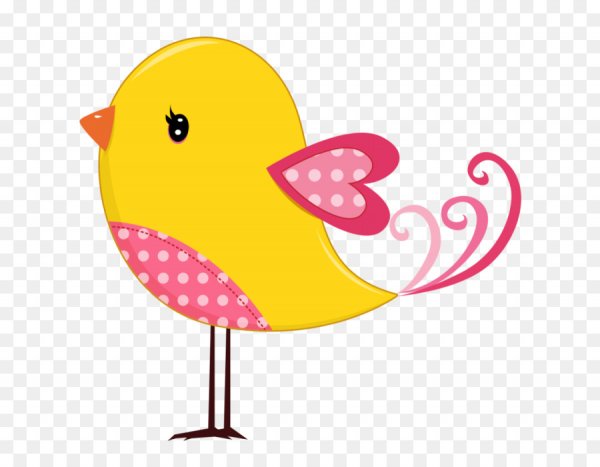 Нарисовать птичку