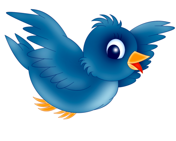 Синяя птичка