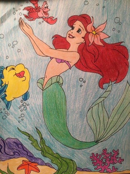 Иллюстрация к сказке Русалочка для 4 класса