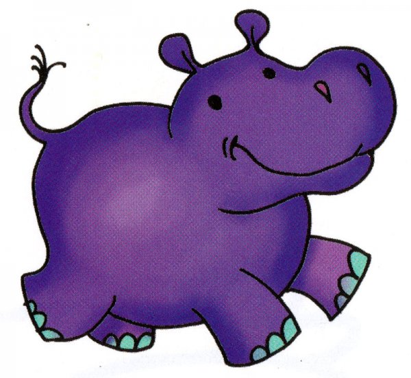 Эскизы бегемотика